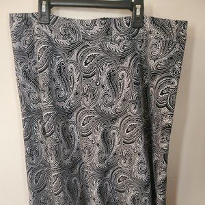 Jones New York Sport - Paisley Lined Skirt - Sz 12